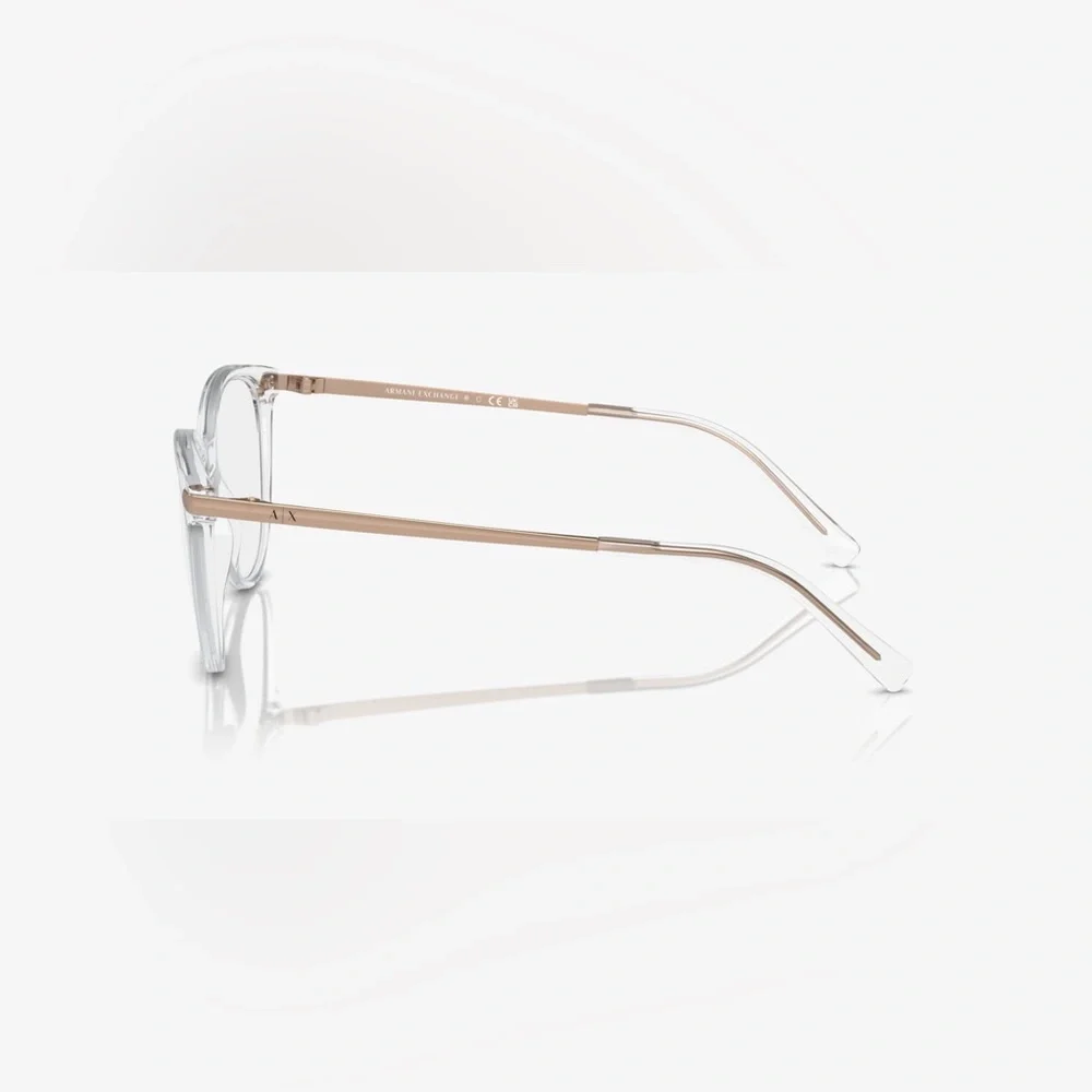 Emporio Armani Women’s Eyeglasses | Shiny Crystal | 52-20-145 | New